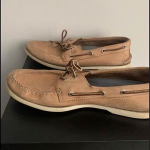 Mens 12 sperries tan